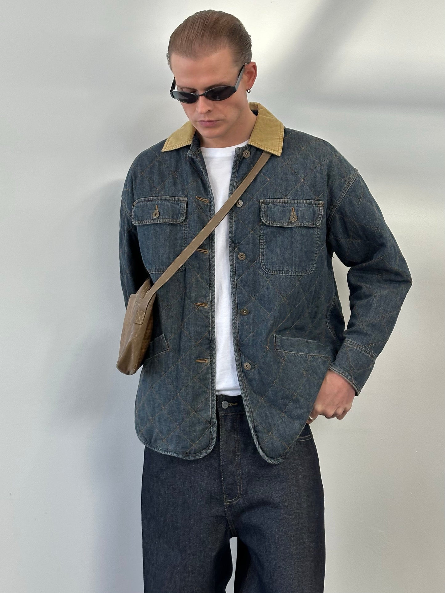 DKNY Jeans 1990s Pure Cotton Jacket - L