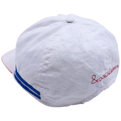 Vintage 2000s Dolce & Gabbana Embroidered Hat Size L | O/S, Multicoloured
