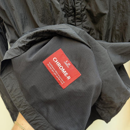 CP Company Chrome R Smock Jacket in Black (XL) | Extra Large, Black