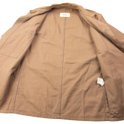 Vintage 2000s Cabane De Zucca By Issey Miyake Button Up Jacket Size M | Medium, Brown