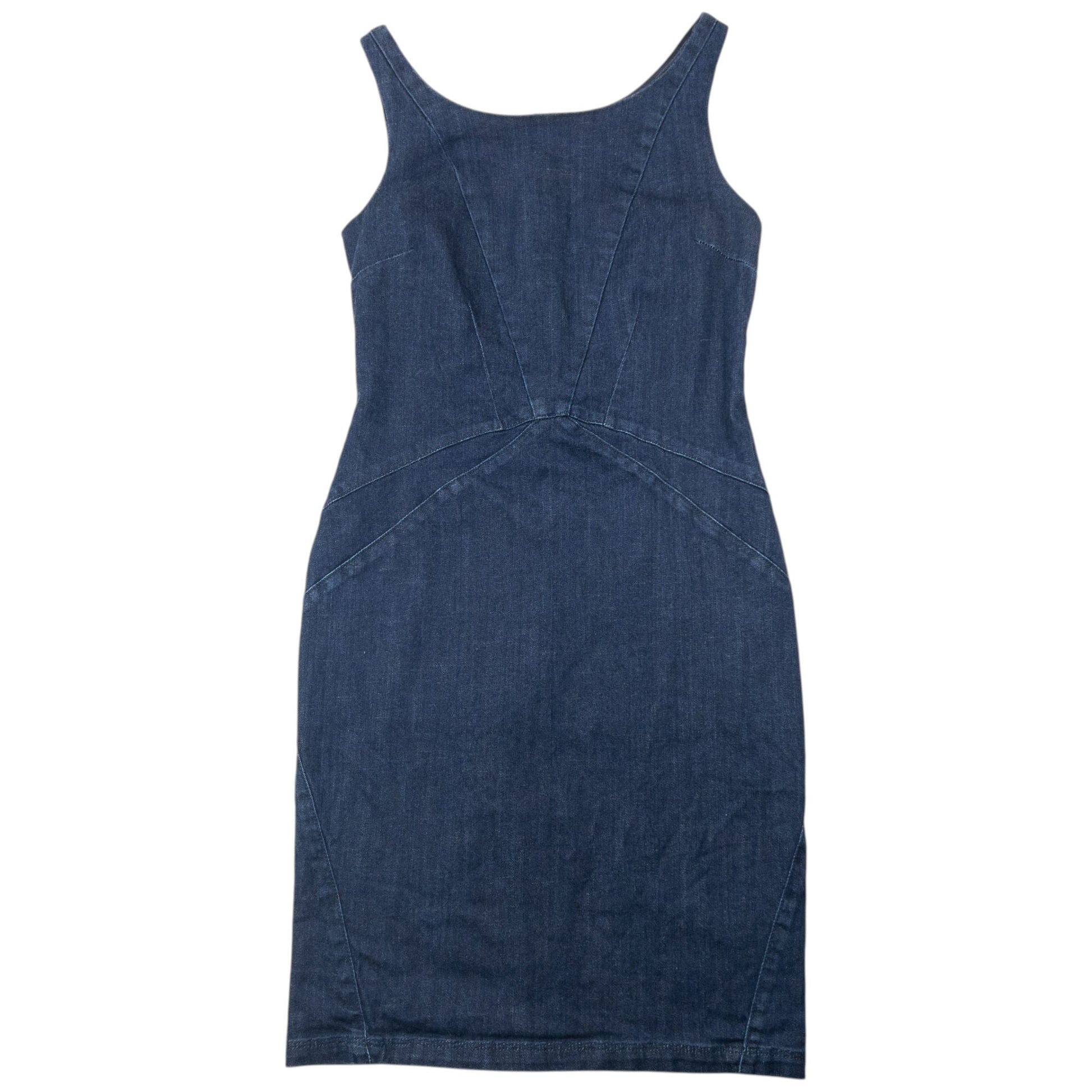 Vintage 2000s Armani Jeans Denim Dress Womens Size S