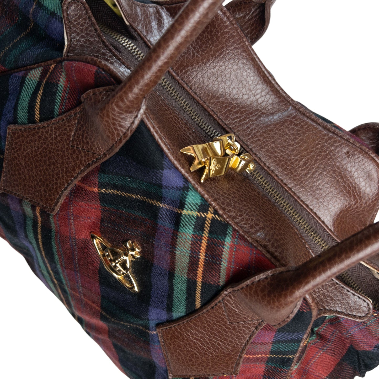 Vintage Vivienne Westwood Tartan Shoulder Bag