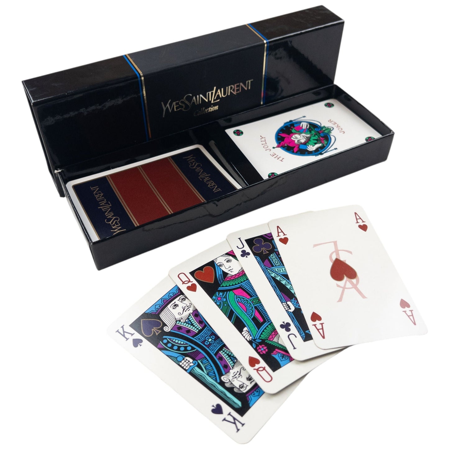 Vintage YSL Yves Saint Laurent Collection Playing Cards