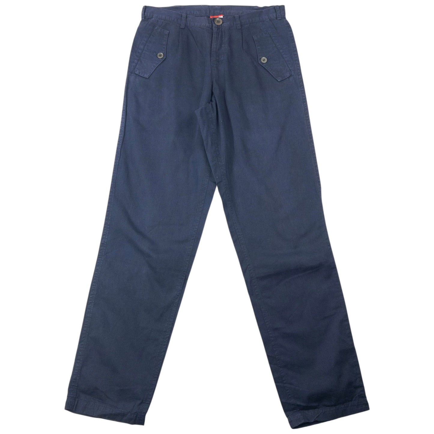 Vintage 2000s Yohji Yamamoto Trousers Size W28 | W28, Navy