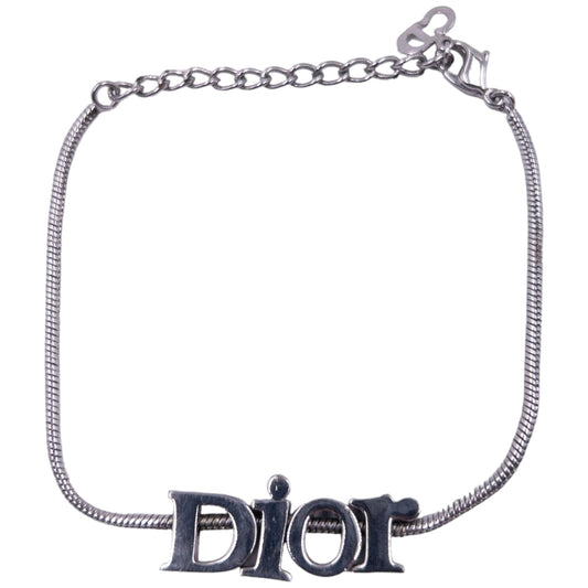 Vintage Dior Silver Charm Bracelet