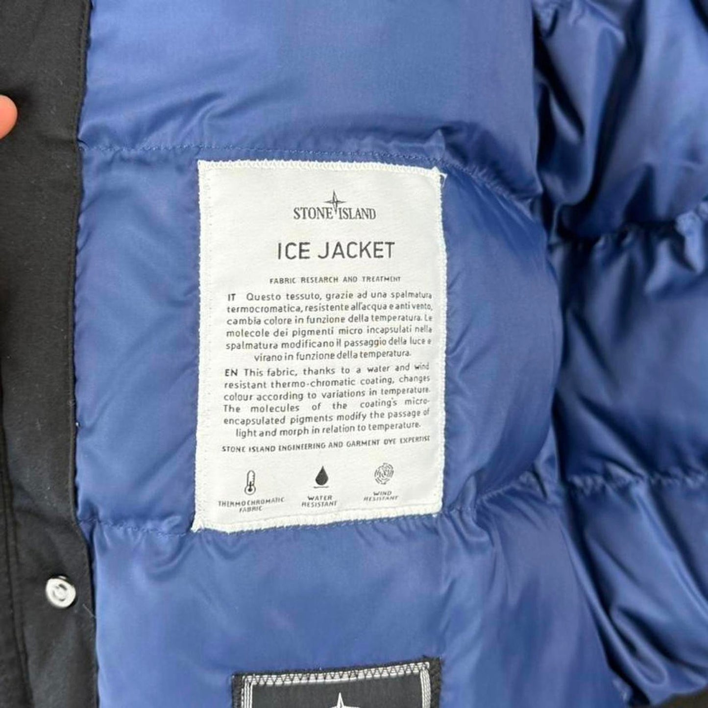 Stone Island Ice Jacket Thermochromatic Down Jacket (XXL) | XXL, Tan