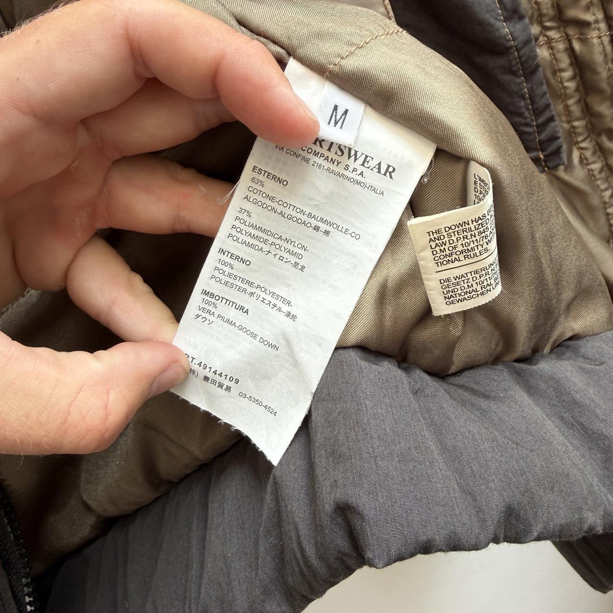 Stone Island Denims Puffer Jacket (M) | Medium, Black