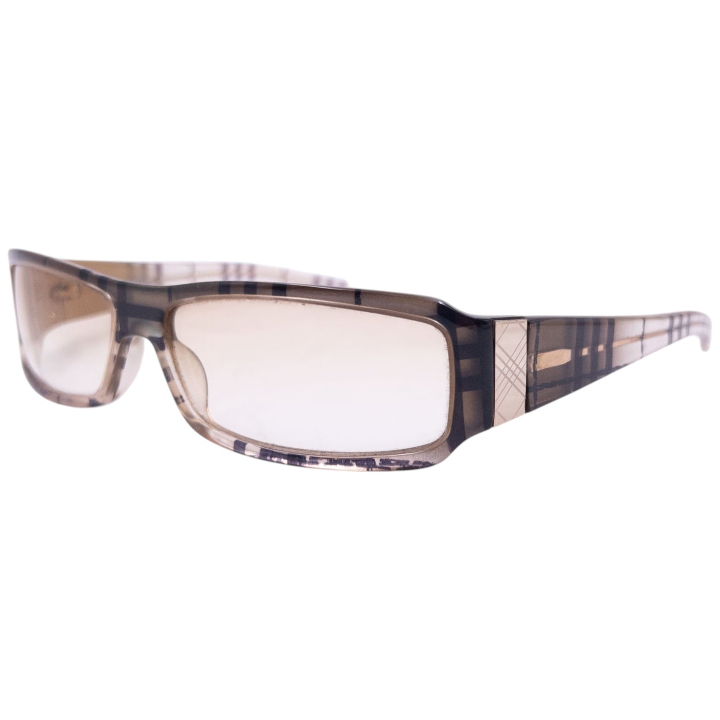 Vintage 2000s Burberry Nova Check Sunglasses | O/S, Beige