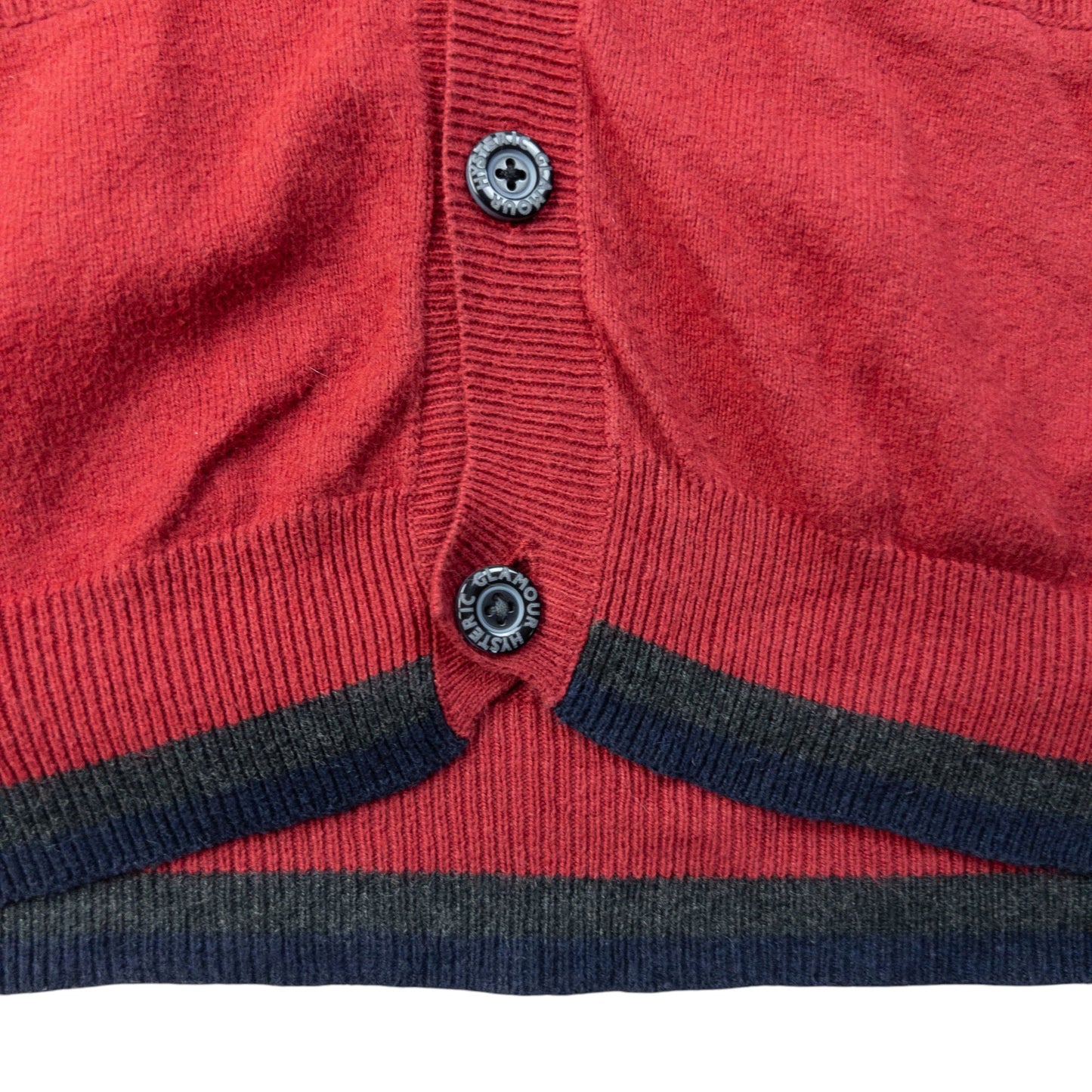 Vintage 90s Hysteric Glamour Cardigan Size M | Medium, Red