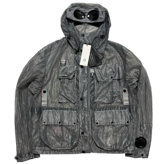 CP Company Kan-D La Mille Jacket | Large, Metallic Grey