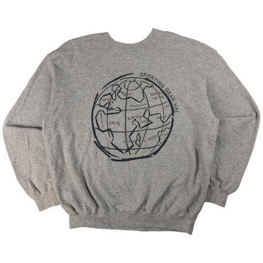 Vintage Hai Sporting Gear By Issey Miyake Earth Sweatshirt Size S