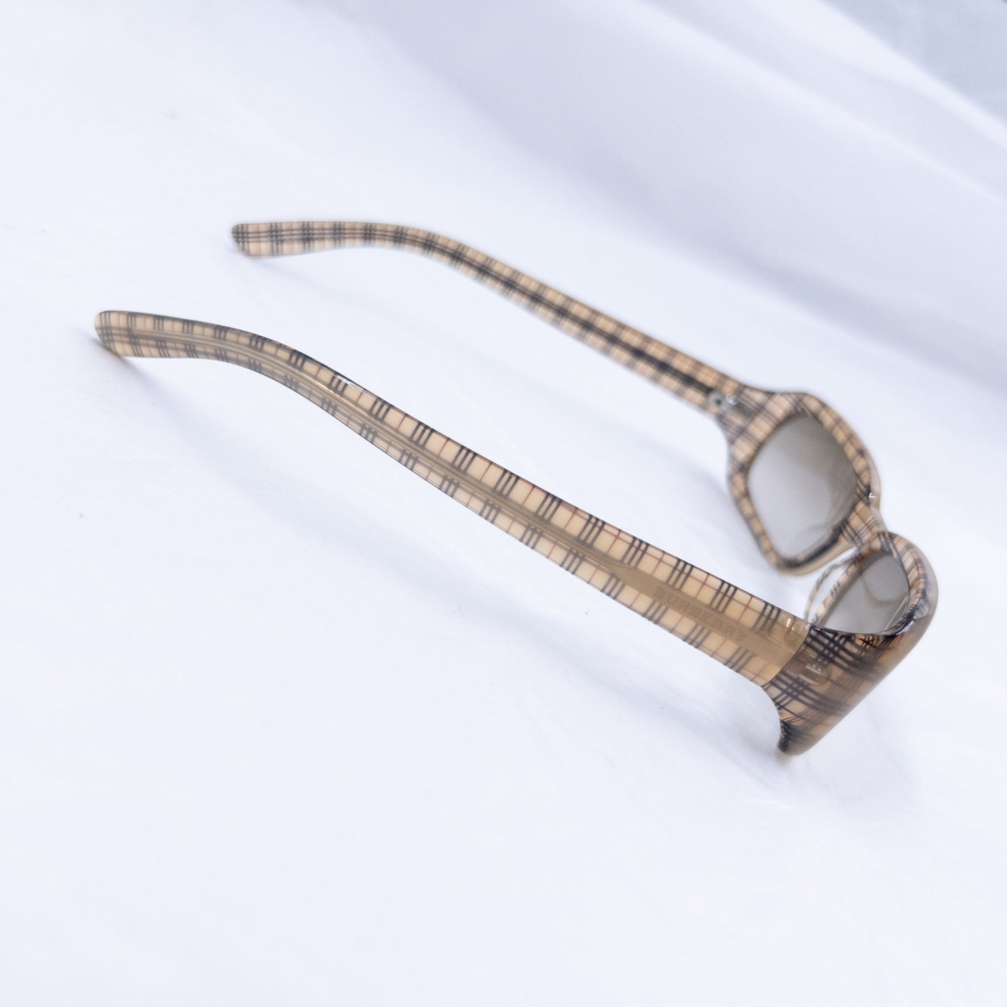 Vintage 2000s Burberry Nova Check Sunglasses | O/S, Beige