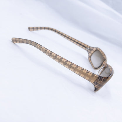Vintage 2000s Burberry Nova Check Sunglasses | O/S, Beige