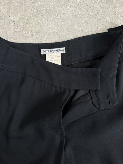 Emporio Armani 1990s Wide Leg Tailored Trouser - W26
