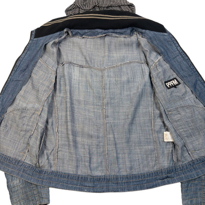 Vintage 2000s PPFM Lightweight Denim Jacket Size S | Small, Blue