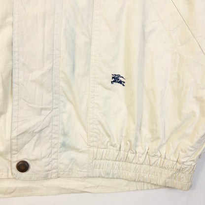Vintage 90s Burberry Zip Up Jacket Size XS | XS, Cream