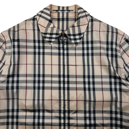 Vintage Burberry Nova Check Packable Jacket Size XL