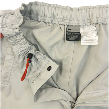 Vintage 2000s Nike Hex Tracksuit Bottoms Size M | Medium, Grey