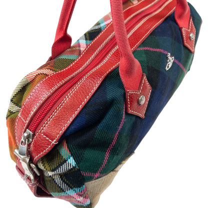 Vintage Vivienne Westwood Patchwork Tartan Shoulder Bag