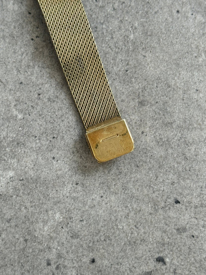 Rotary 1970s Swiss Gold Plated Mechanical Bracelet Watch Watch