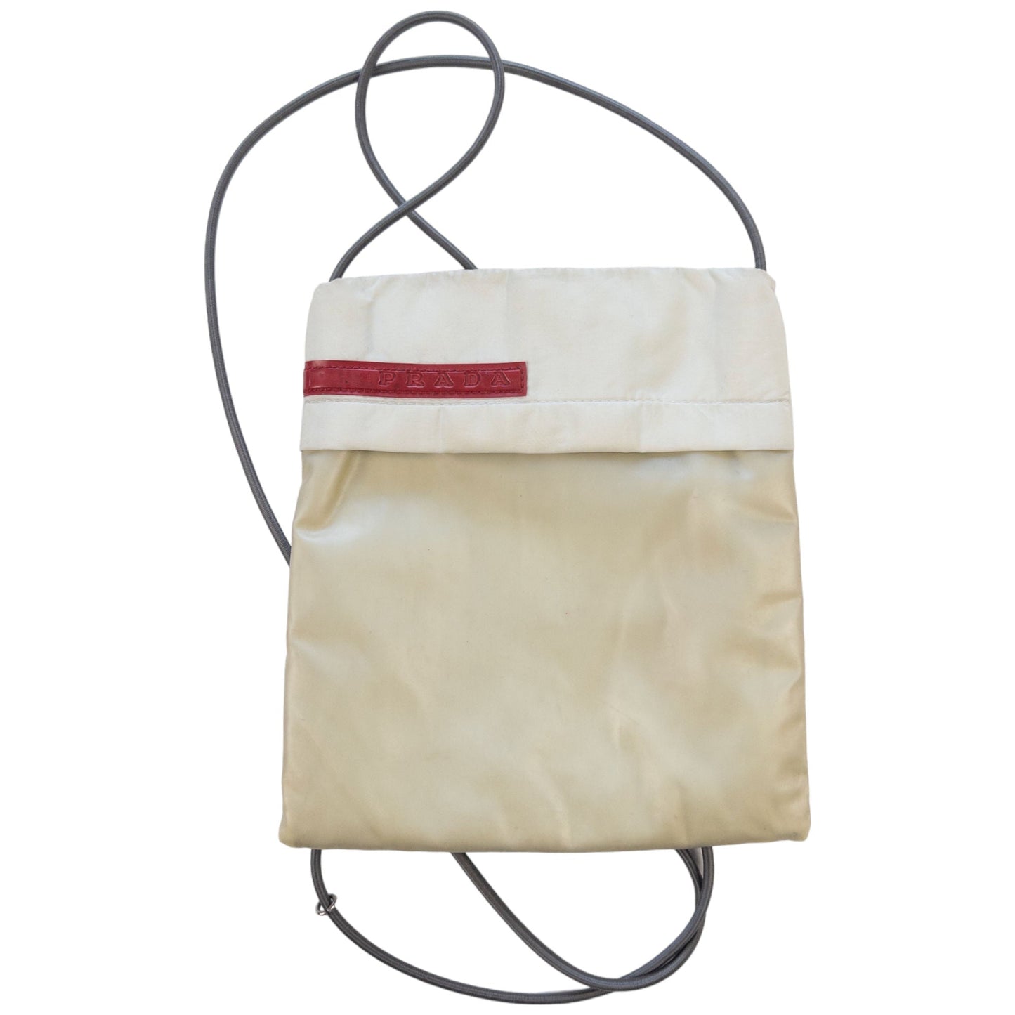 Vintage 1999 Prada Sport Transparent Crossbody Bag