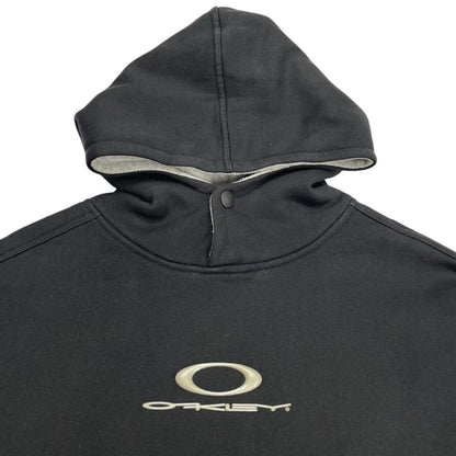 Vintage Oakley Fleece Lined Thick Hoodie, Size XXL | Oakley, Black