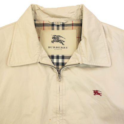 Vintage 2000s Burberry Nova Check Lined Jacket Size XL | XL, Cream