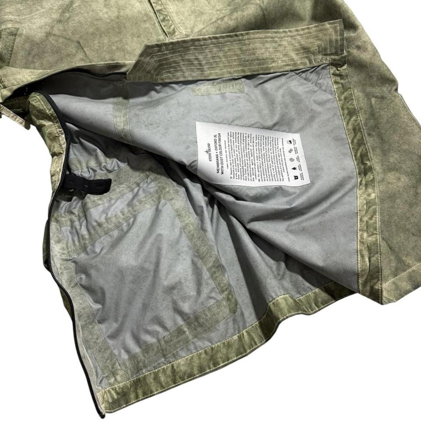 Stone Island Membrana Dust Jacket | Large, Green
