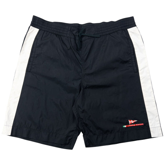 Vintage 2000s Prada Sport Luna Rossa Swim Shorts Size XXL | XXL, Black