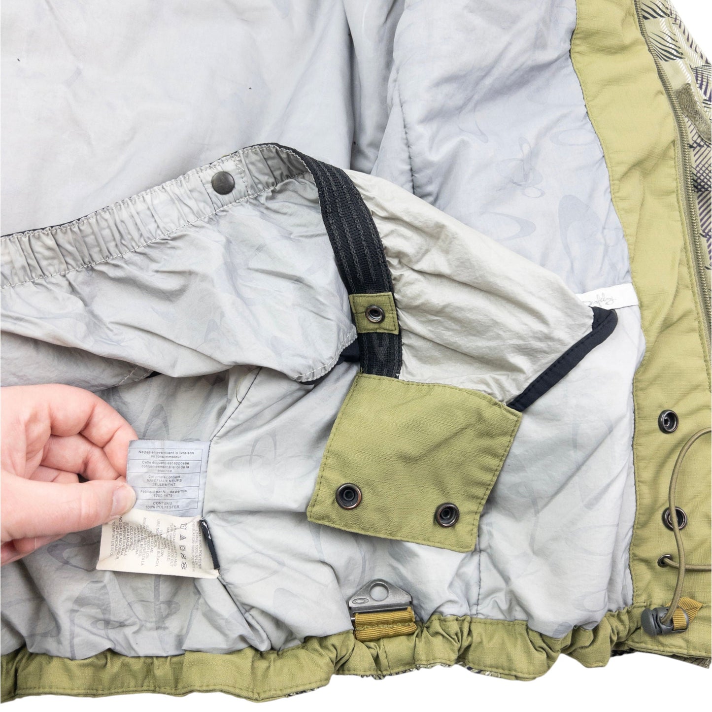 Vintage Oakley Zip Up Snowboarding Jacket Size M | Medium, Green