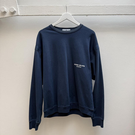 Stone Island Marina Sweatshirt (L) | Large, Navy