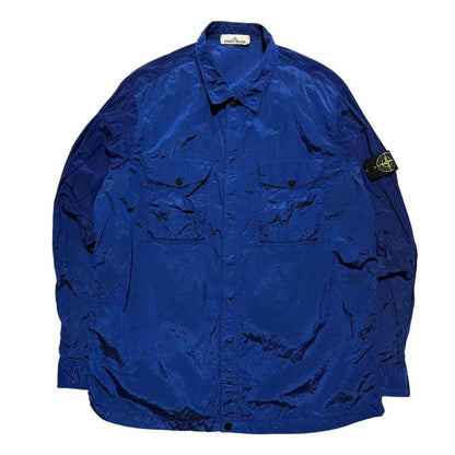 Stone Island Nylon Metal Overshirt | XXXL, Royal Blue