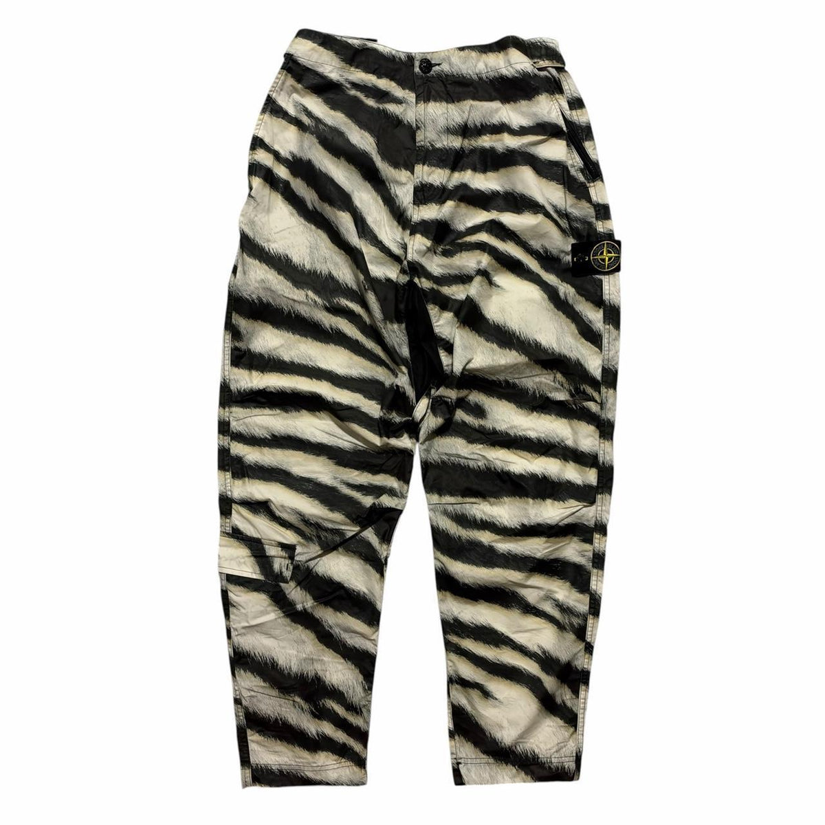 Stone Island Tiger Camo Cargo Bottoms | 34, Camo