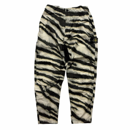 Stone Island Tiger Camo Cargo Bottoms | 34, Camo