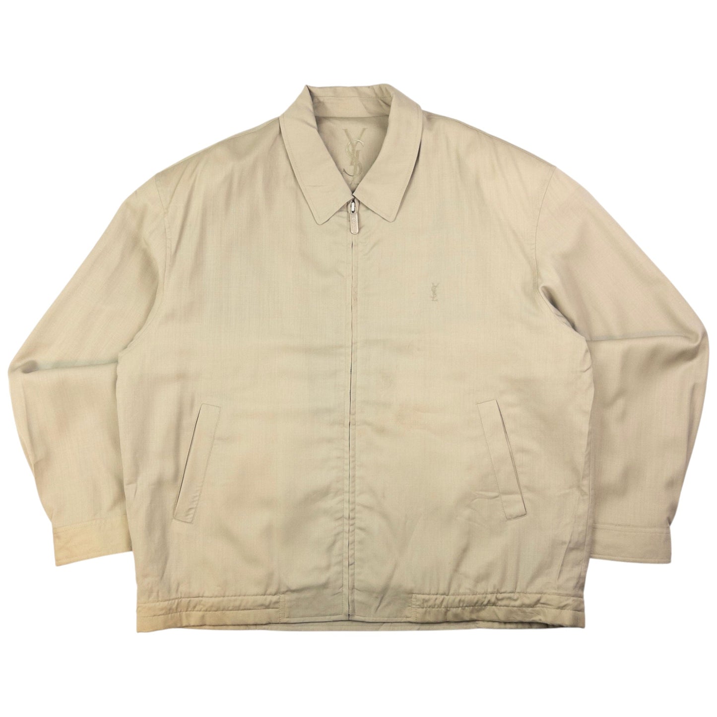 Vintage YSL Yves Saint Laurent Harrington Jacket Size XL