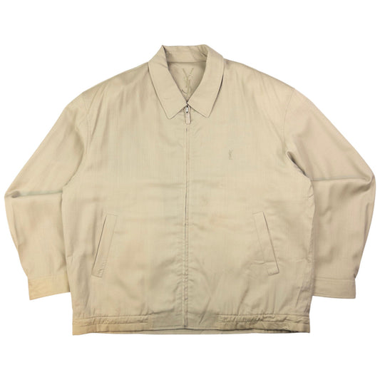 Vintage YSL Yves Saint Laurent Harrington Jacket Size XL