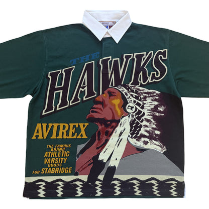 Avirex x Stabridge Hawks Rugby Shirt - XL | XL, Green