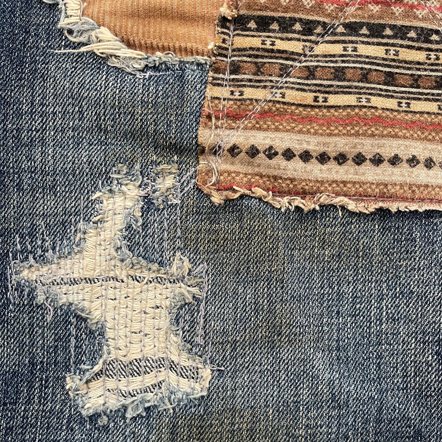 Japanese Muddy Boro Jeans - Known Source