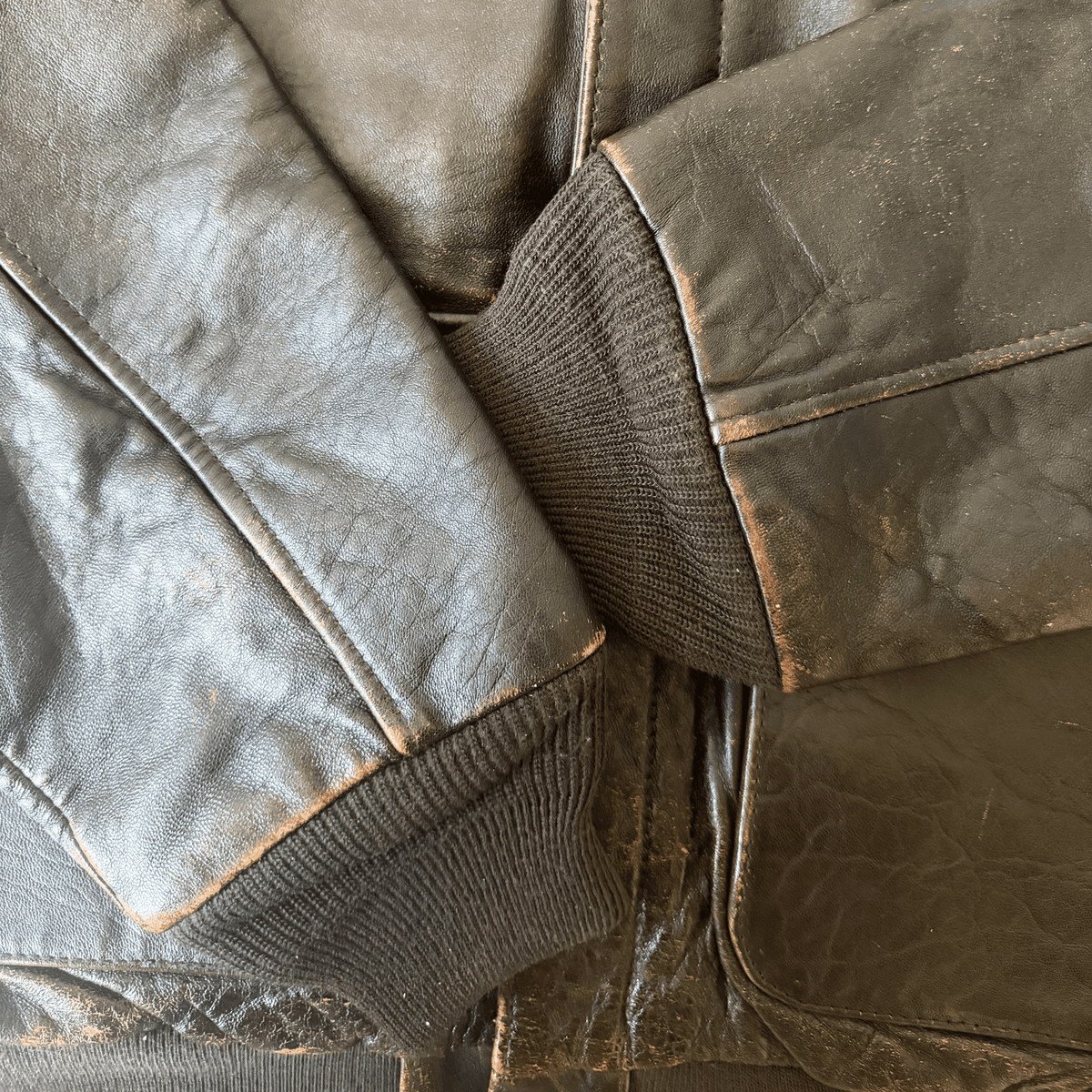 Avirex 'Visibility Perfect' 1988 A2 Leather Flight Jacket - S /M | S / M, Red