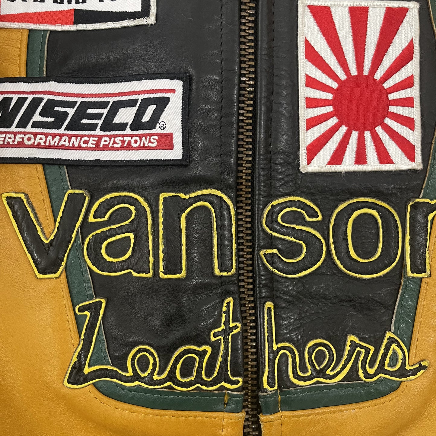 Vanson Leathers One Star Motorcycle Racer Jacket Japan Exclusive - S