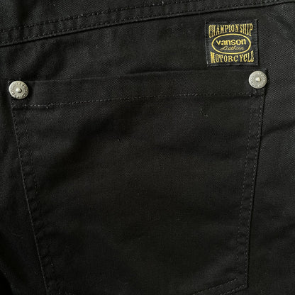 Vanson Leathers Skeleton Overalls - M