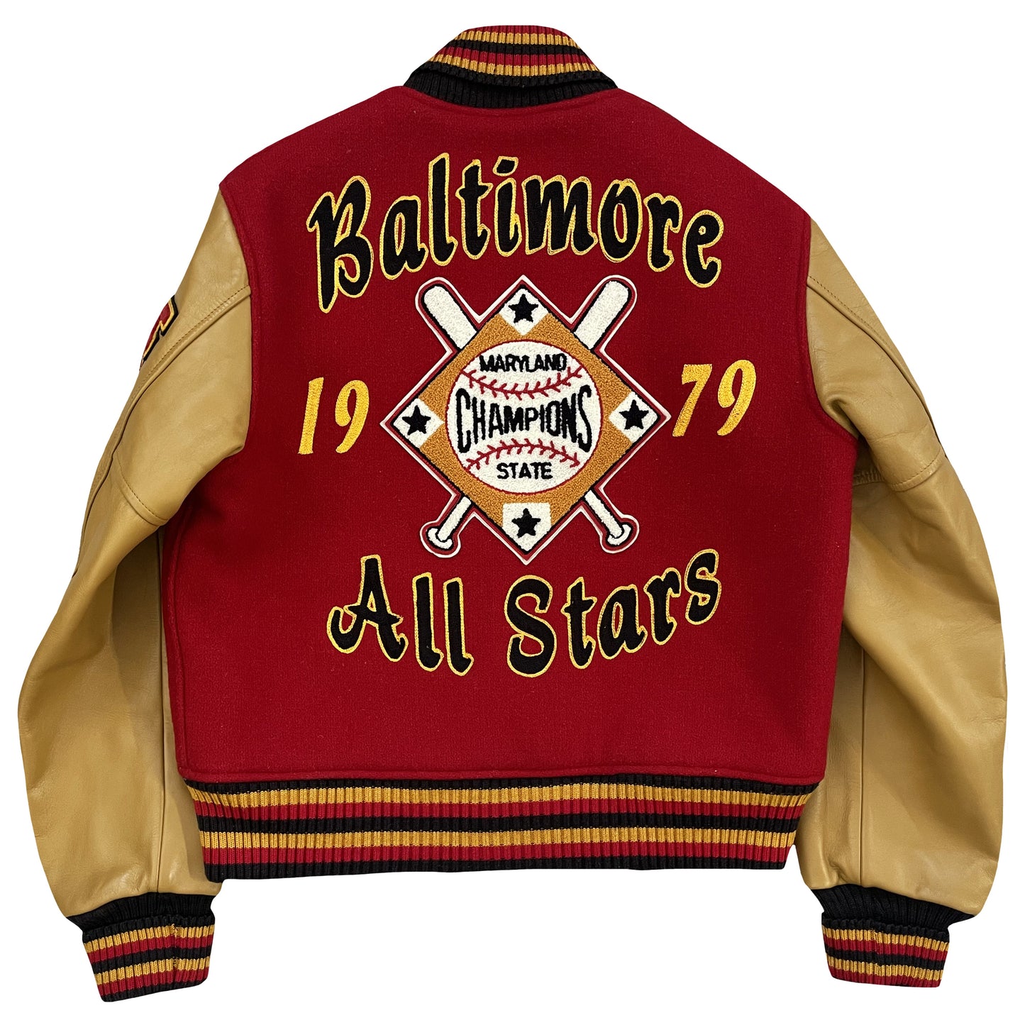 Whitesville 'Baltimore All Stars' Varsity Jacket - L