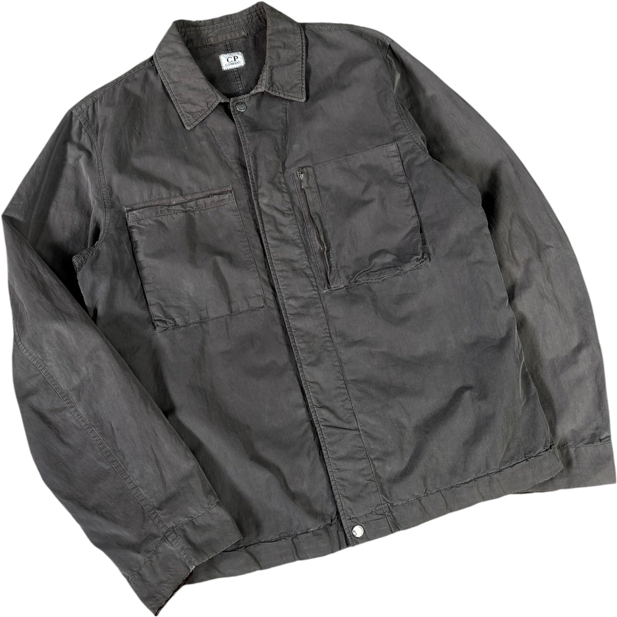 CP Company 2009 Slate Grey Cotton Jacket L | Large, Grey