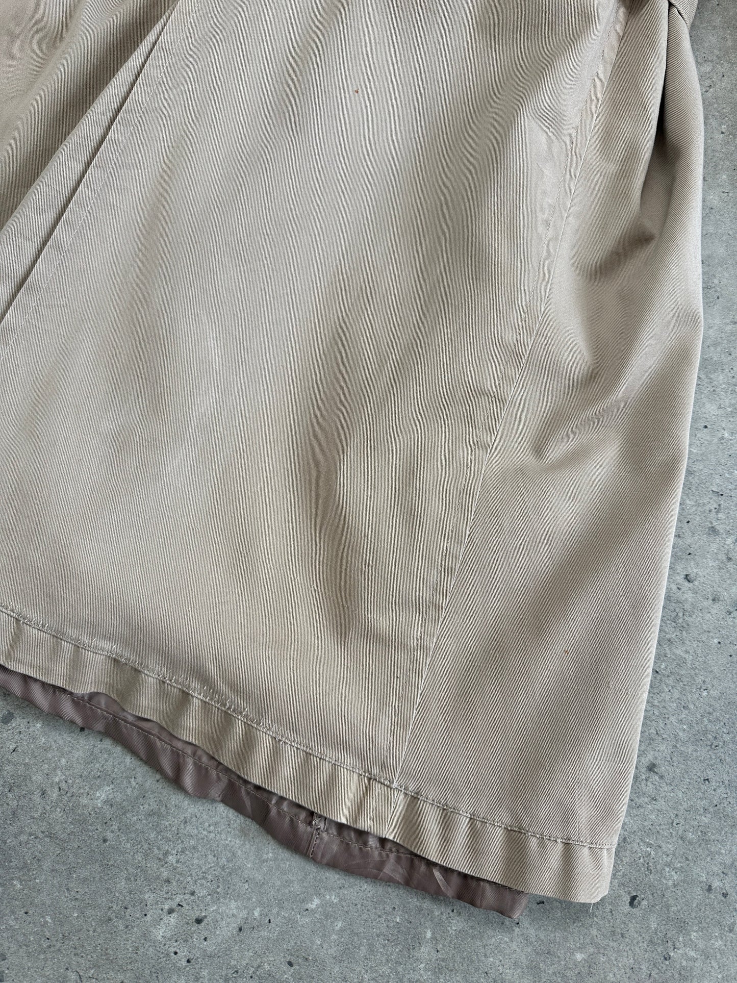 Christian Dior Monsieur Cotton Double Breasted Belted Trench Coat - L/XL