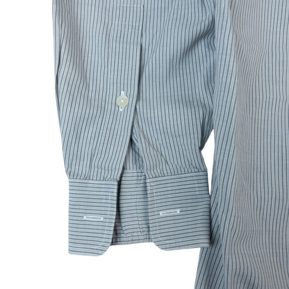 Vintage Issey Miyake Striped Long Sleeve Button Up Shirt Size L