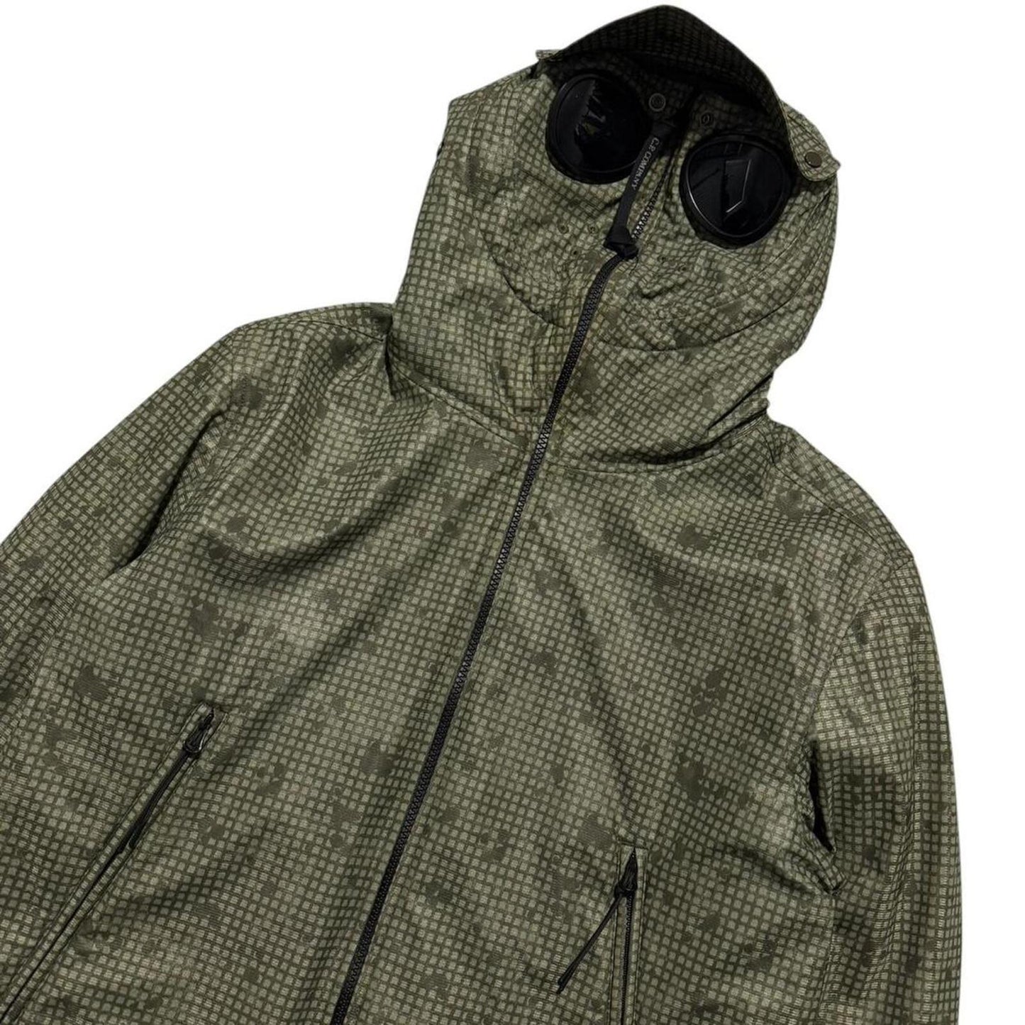 CP Company Camotage Explorer Goggle Jacket | Medium, Camo
