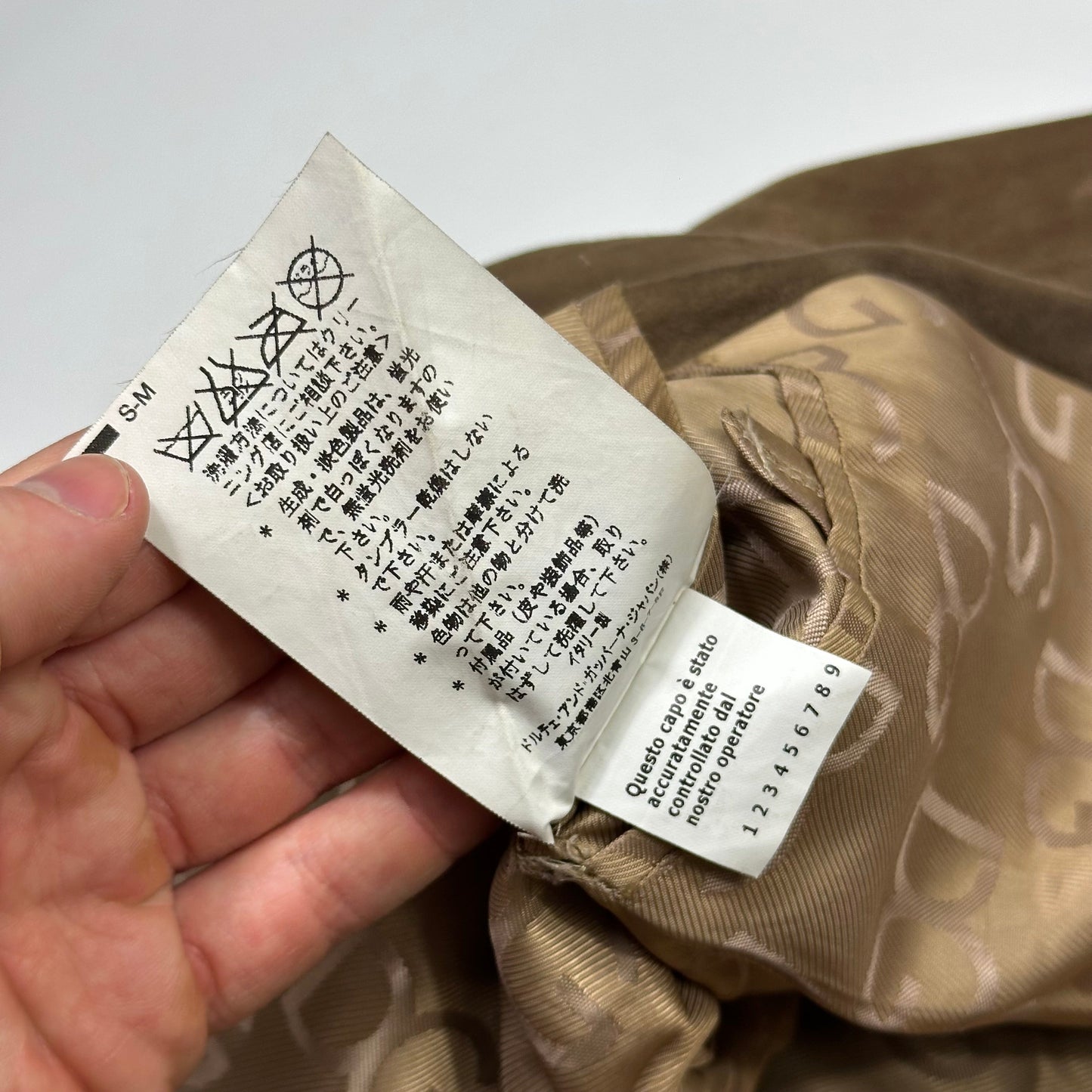 Dolce & Gabanna 00’s Goatskin Suede Leather Western Jacket - IT54 | Default Title, Multicoloured