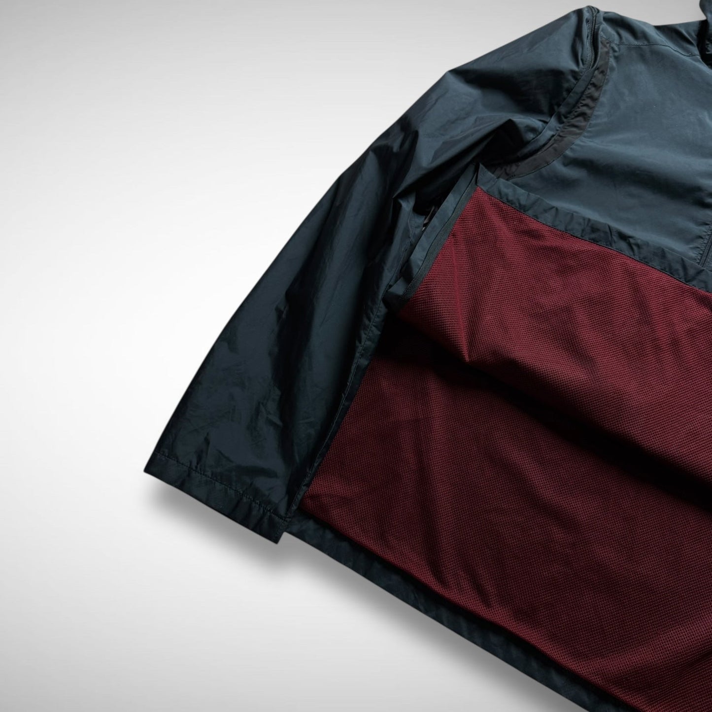 Kenzo 2-in-1 Hooded 1/2 Zip Jacket/Vest (2000s)