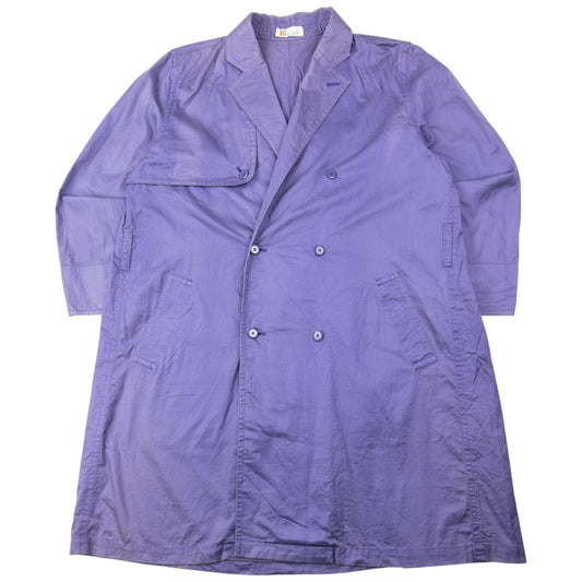 Vintage 80s Issey Miyake Sport Lightweight Trench Jacket Size M | Medium, Purple