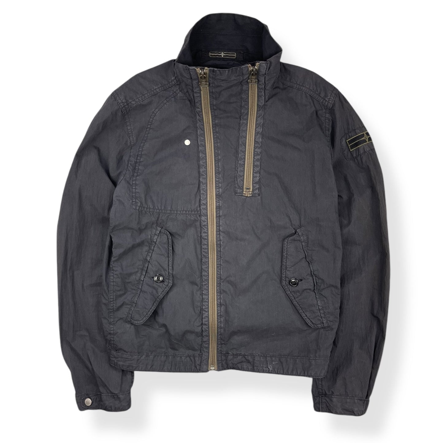 SS2009 Stone Island Denims Dual Zip Jacket (M) | Default Title, Navy